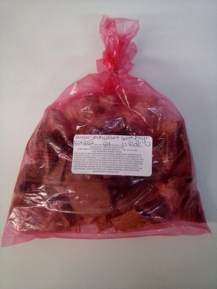 Smoked Burnt Goat Meat 2.19lb