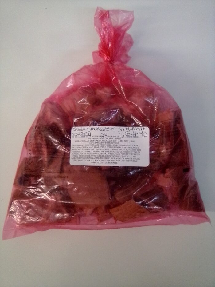 Smoked Burnt Goat Meat 2.19lb