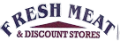 Fresh Meat and Discount Store Logo