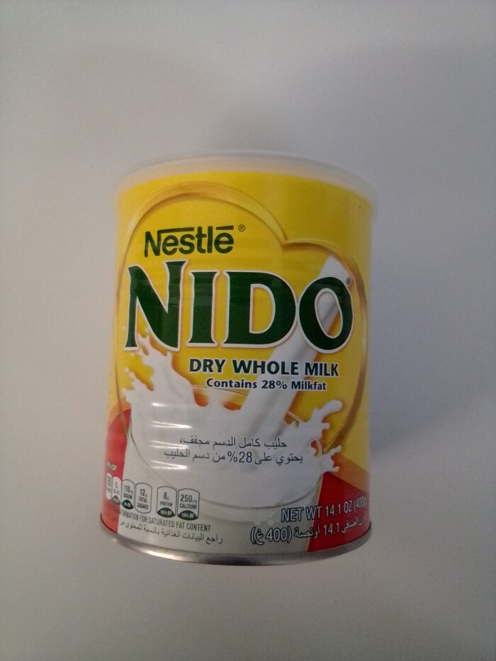 NESTLE NIDO DRY WHOLE MILK NET WT 14.1 OZ (400G) SMALL - Image 2
